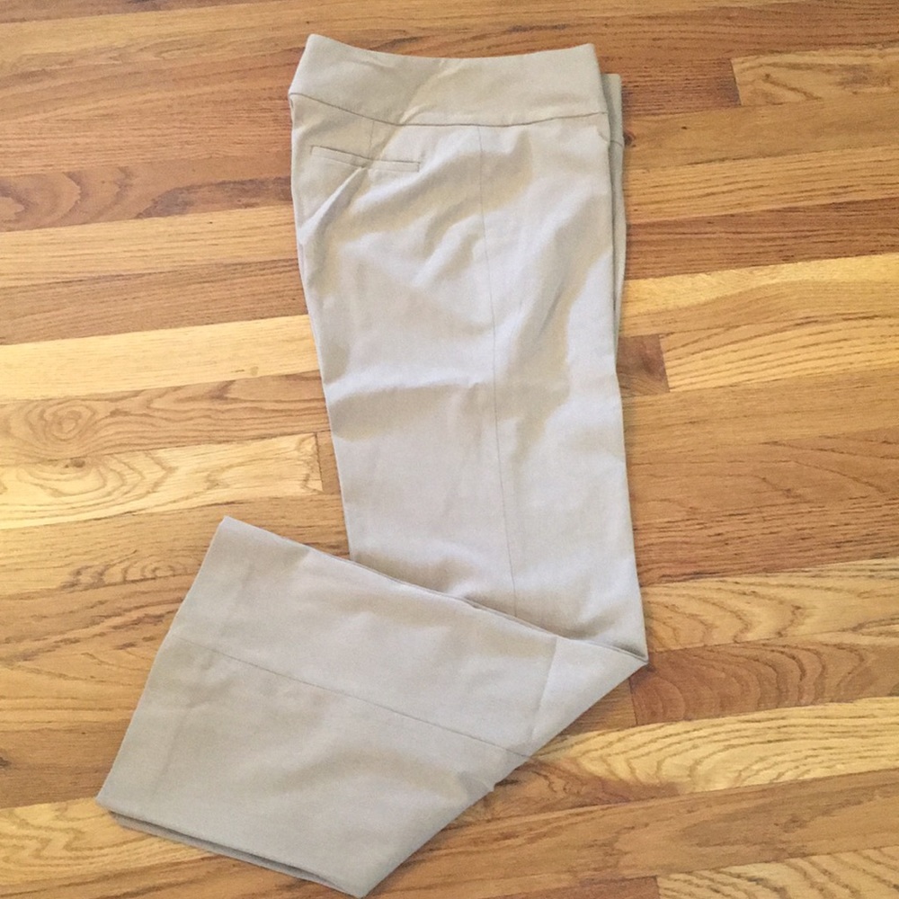 Banana Republic straight leg wide trousers, size 0